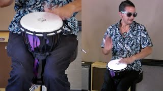 X8 Drums Lava Lamp Djembe - Groove III by Mateo Jaramillo