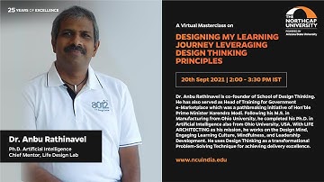 Masterclass Series l Dr. Anbu Rathinavel