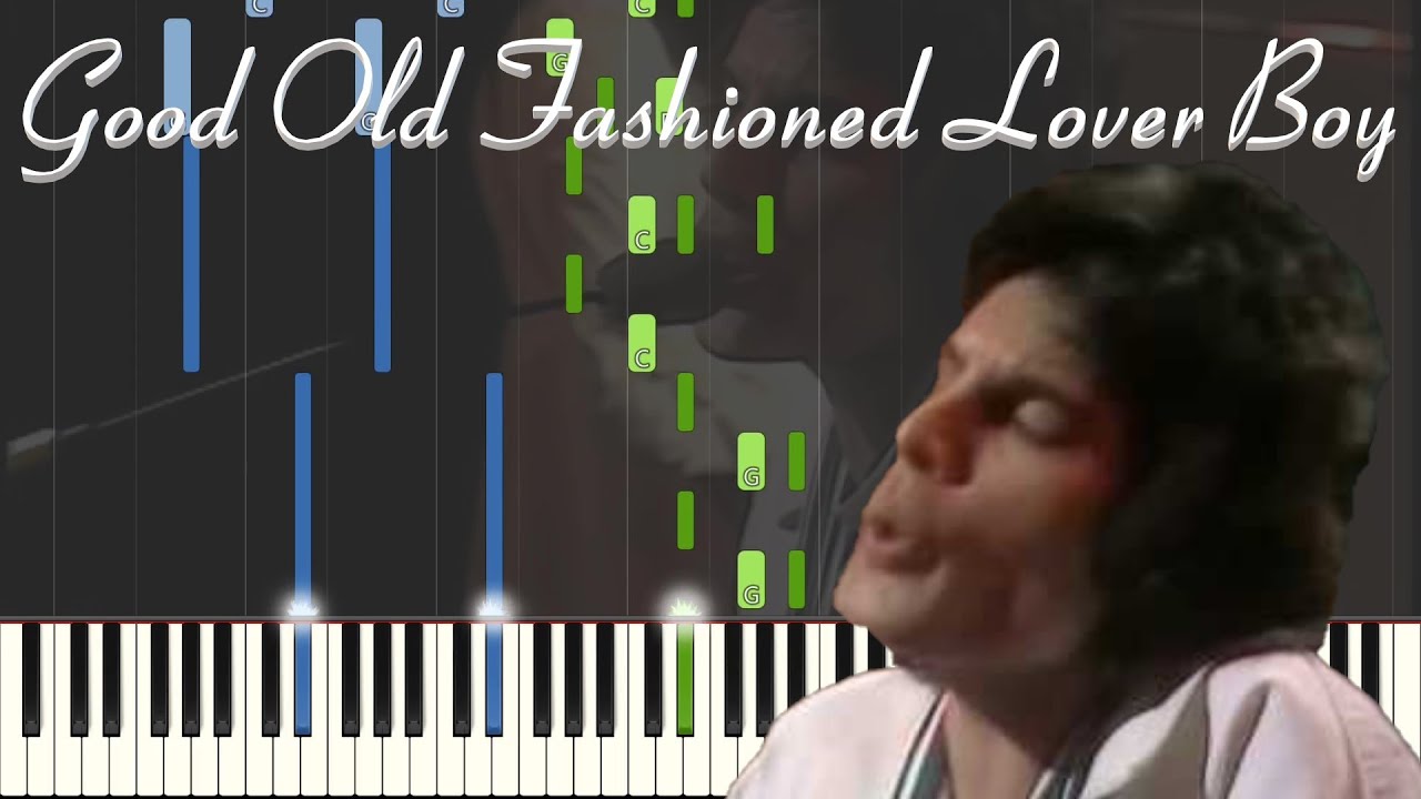 Queen - Good Old Fashioned Lover Boy Piano/Karaoke *FREE SHEET MUSIC IN  DESC* As Played by Queen - YouTube