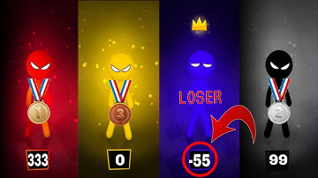 Stickman Party - Tournament Mode 1234 Player Random Gameplay Walkthrough Part 35 MiniGames Update