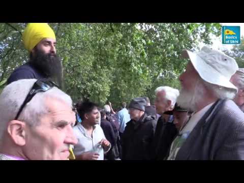You can't wear that knife! #5 Sikhs @ Speakers Corner Hyde Park London