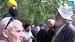 You can't wear that knife! #5 Sikhs @ Speakers Corner Hyde Park London