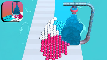 Colorful Balls 3D ​- All Levels Gameplay Android,ios (Part 22)