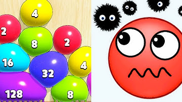 Blob Merge 3D vs Hide Balls - Satisfying ASMR Gameplay 2024