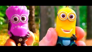 Коллекция миньонов, ищем миньонов в лесу / Collection minions minions are looking in the woods