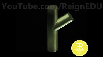 Interpenetration of Solids (Cylinder and Cylinder) - #ReignEdu Animation Series #ED 38