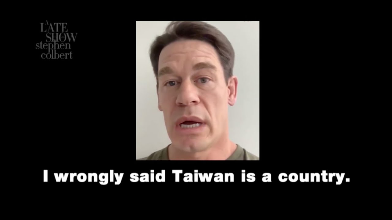 Here's John Cena's Full Apology To China