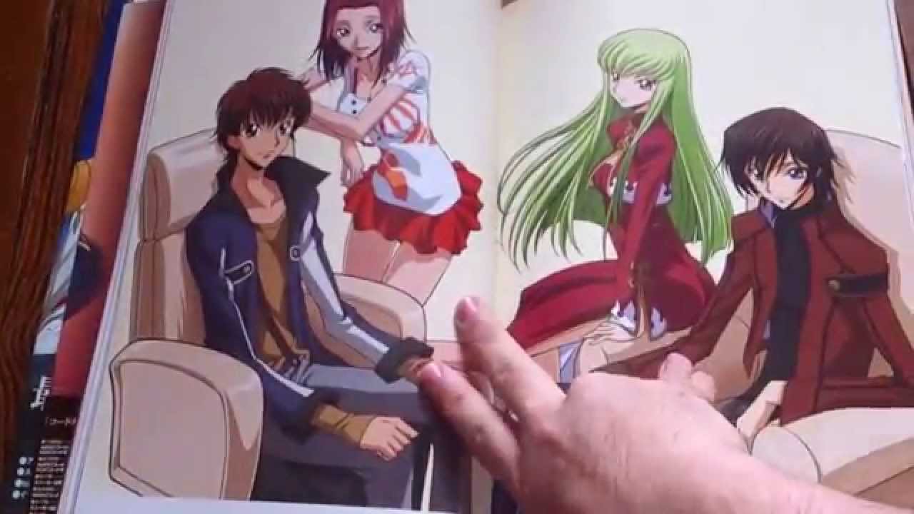 Artbook Code Geass - YouTube