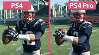 Madden NFL 18 – PS4 vs. PS4 Pro 4K Graphics Comparison