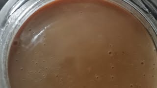 Crema de café sencilla sin usar ninguna máquina