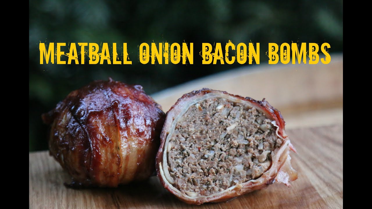 meatball onion bacon bombs moinkballs 2 0 youtube
