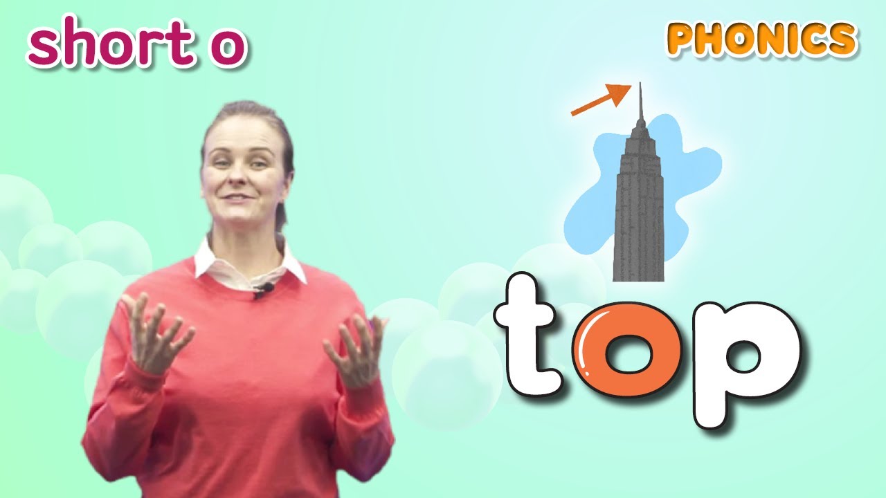 Short Vowels | Lesson 10 Short Vowel o (ob, op) | 4 Step Phonics