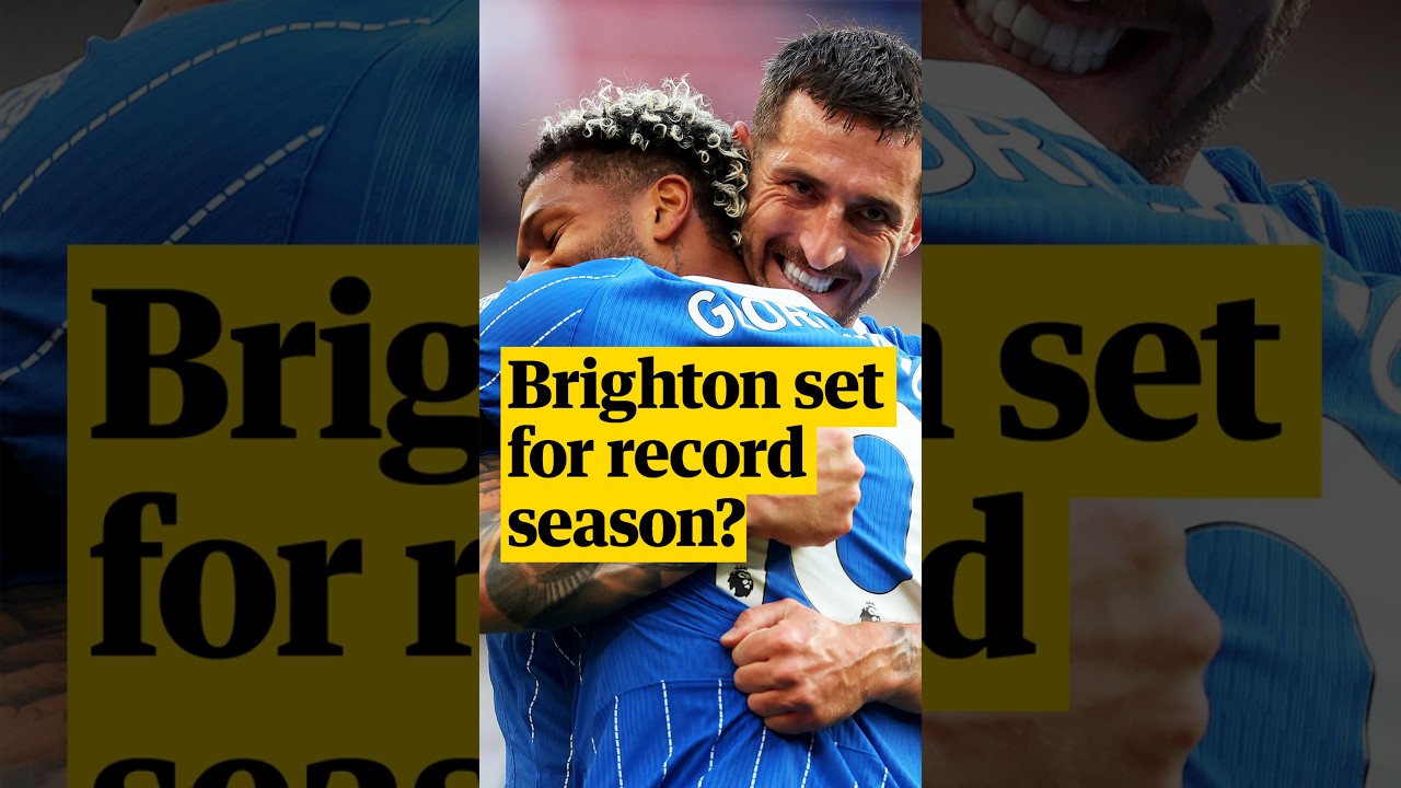 Brighton set for record breaking Premier League season?