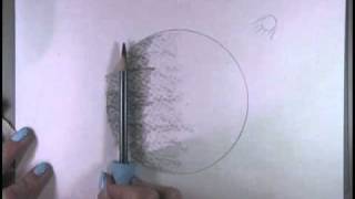planet drawing easy graphite