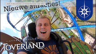 NIEUWE ATTRACTIES VAN TOVERLAND ONTDEKKEN! - Toverland Vlog 2023