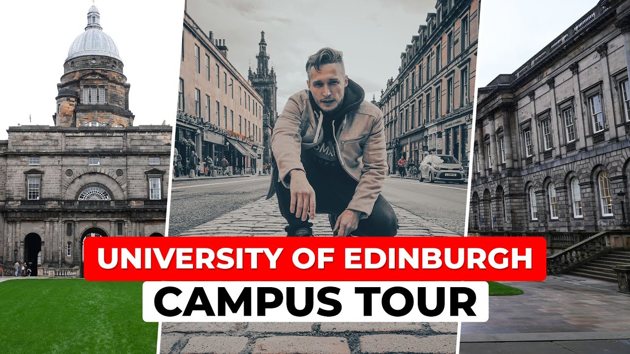 Экскурсия по кампусу Эдинбургского университета: обучение в Шотландии