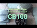 Pasang spul atau stator honda tiger di bak magnet honda cb 100 standar cb100 originallook