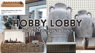 *NEW* HOBBY LOBBY HOME DECOR | HIGH END DESIGNER DUPES FOR LESS | 75% OFF SALE!
