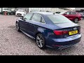 AUDI A3Saloon 2.0 TDI S line Euro 6 (s/s) 4dr (Nav) (2015/65) 74537 miles