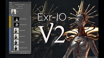 Exr-IO V2 Featurette - Cryptomatte Support in Photoshop