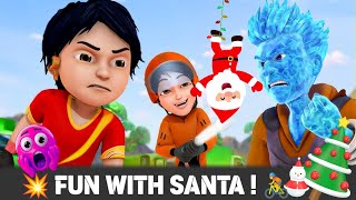 Juego de carreras de bicicletas de Shiva en Vedas City 🚴🎁🎅 Carrera de bicicletas de Shiva en Veda... screenshot 4