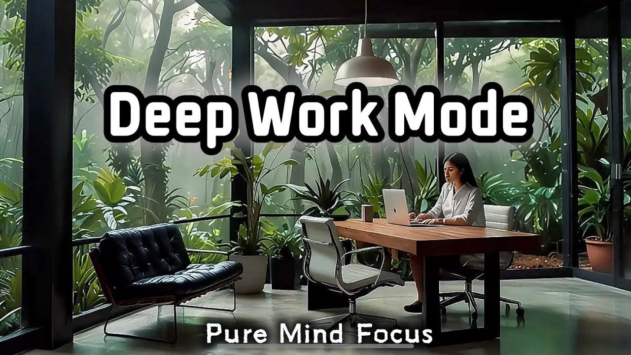 Workspace Deep Work Deep Work Mode 🌿 | Calm Nature Workspace for Deep Focus | Pure Mind ...