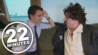 22 Minutes: Trudeau’s Tour Bus