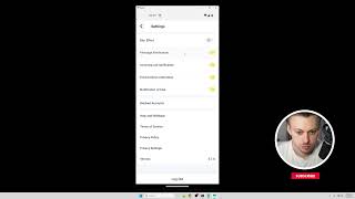 How do I disable message notifications in Tumile app