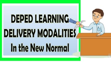Different Learning Delivery Modalities in the New Normal