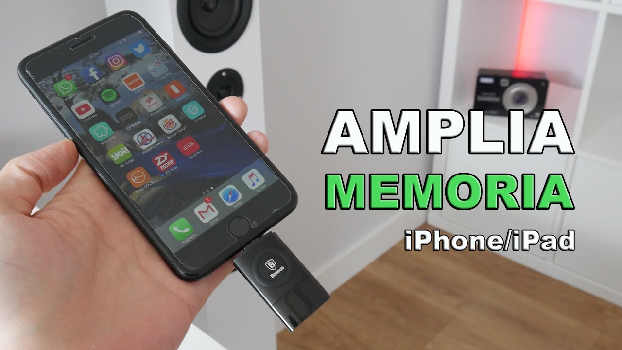 Amplia la memoria de tu iPhone o iPad con esta memoria USB YouTube Amplia la memoria de tu iPhone o iPad con esta memoria USB YouTube