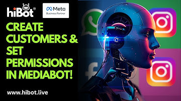 How to Create Customers and Give Permissions in MediaBot? | HiBot Tutorial
