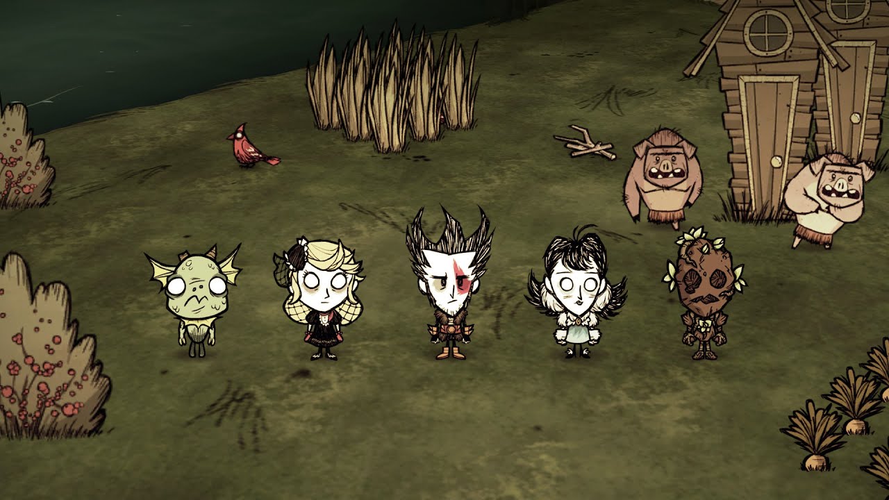 เกม don't starve  New  Don't Starve Together #1 : Team Nghiêm Túc Sinh Tồn Như Nào