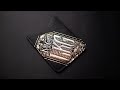 Making a GOLD FOILED leather WALLET!