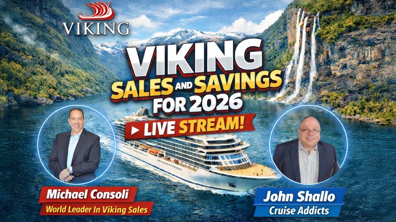 Viking Cruises 2026: Sales, Savings & Booking Strategies (LIVE) 📱