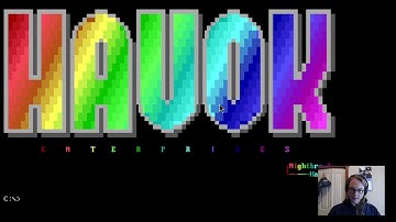 DarkDraw (1994), an ANSI art drawing tool