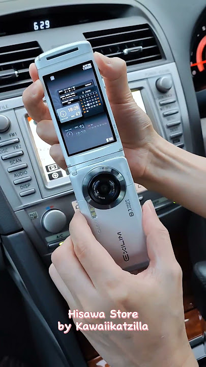 CASIO EXILIM K-TAI W63CA - au KDDI (2008) #flipphone #garakei #japaneseflipphone