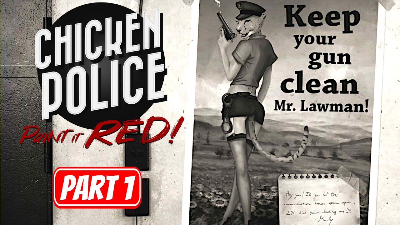 CHICKEN POLICE | Part 1 Gameplay Walkthrough No Commentary FULL GAME