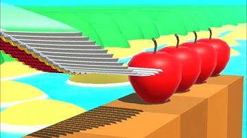 Flying Cut! Very Satisfying and Relaxing ASMR Slicing Gameplay Video