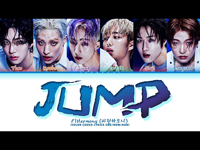 P1Harmony JUMP Lyrics (피원하모니 JUMP 가사) (Color Coded Lyrics) class=