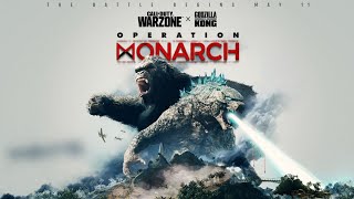 Operation Monarch Official Teaser feat. Godzilla vs. Kong | Call of Duty: Warzone