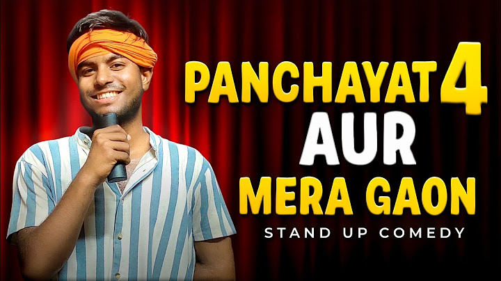Panchayat 4 and my village | Stand Up Comedy