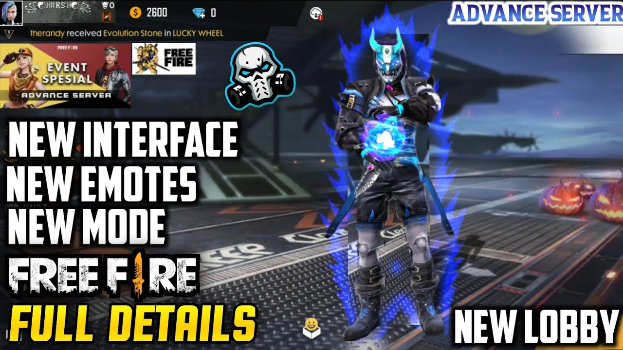 Freefire Advance Server Full Details About New Upcoming Ob18 Update New Pet Emote Character Youtube