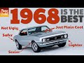Why the 1968 camaro is the best first gen
