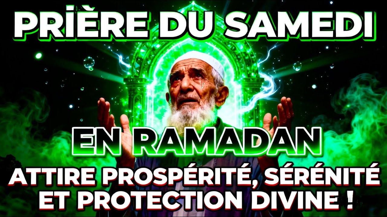 💝🤲🌟Prière du Samedi en Ramadan | Sécurité, Prospérité et Protection du Foyer ✨ Paix et Baraka