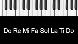 Do Re Mi Fa So La Ti Do - Piano