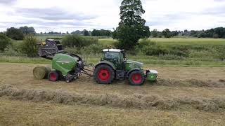 Adrian Morrison & Son - Farm Contracting - Raking, Baling and Wrapping Bales