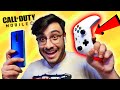 PLAYING COD MOBILE ON MOBILE WITH A CONTROLLER! | RAWKNEE