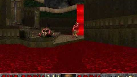 Doom 1 :: Episode 1 Mission 8 :: Phobos Anomaly (Last Mission of Episode 1)