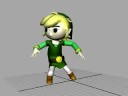 Zelda Toon Link Win Pose by Our Motion Capture Data