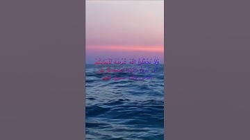 سورة البقرة اية 224 - مع صوت البحر بصوت جميل - وَلاَ تَجْعَلُواْ اللَّهَ عُرْضَةً لِّأَيْمَانِكُمْ